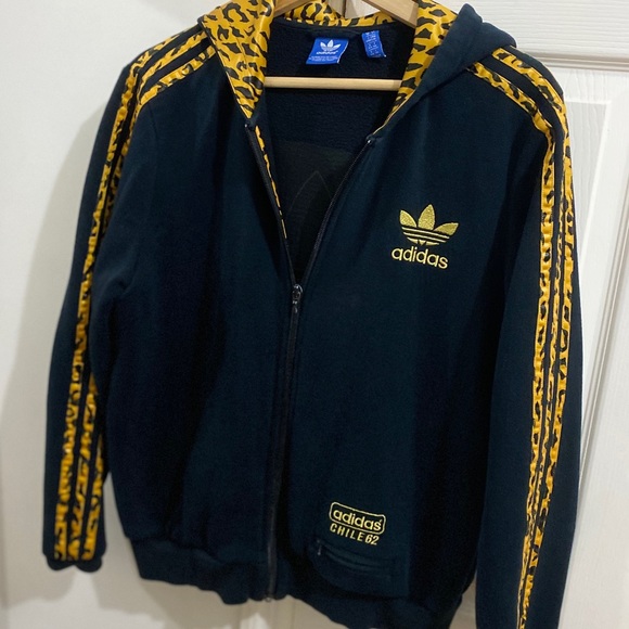 adidas leopard print jacket